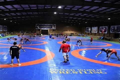 اردوی تیم ملی کشتی آزاد نونهالان / بروجرد: